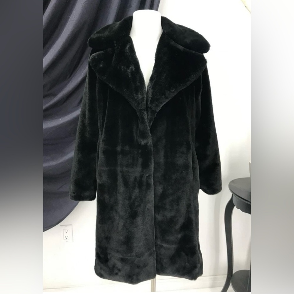 Avec Les Filles Faux Fur Coat